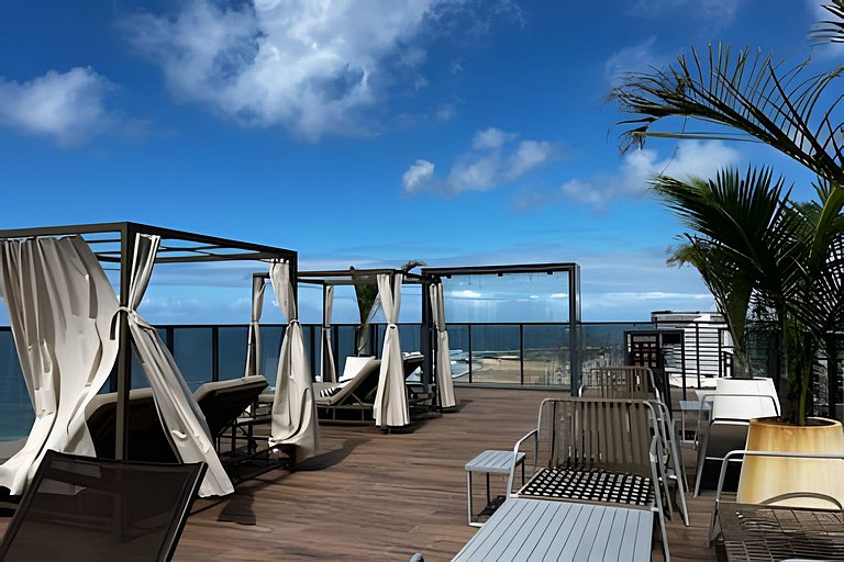 Art Studio - Praia de Armação - 30m C/Varanda 624