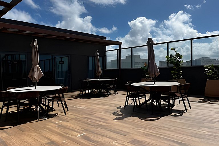 Art Studio - Praia de Armação - 30 m C/Varanda 424