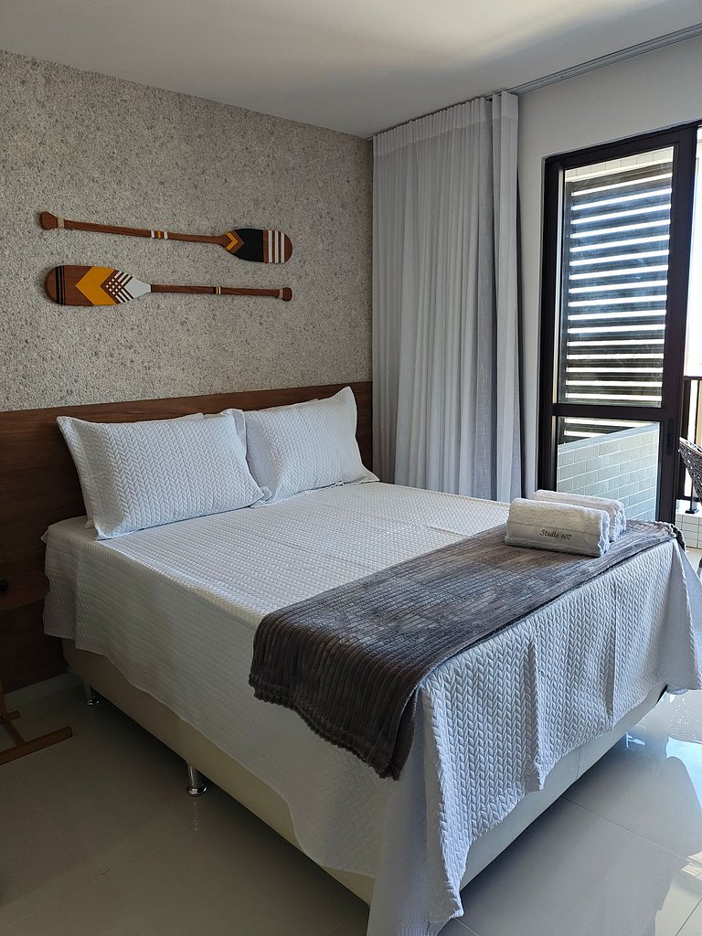 Studio Residencial Ilha de Mykonos - Unid 607