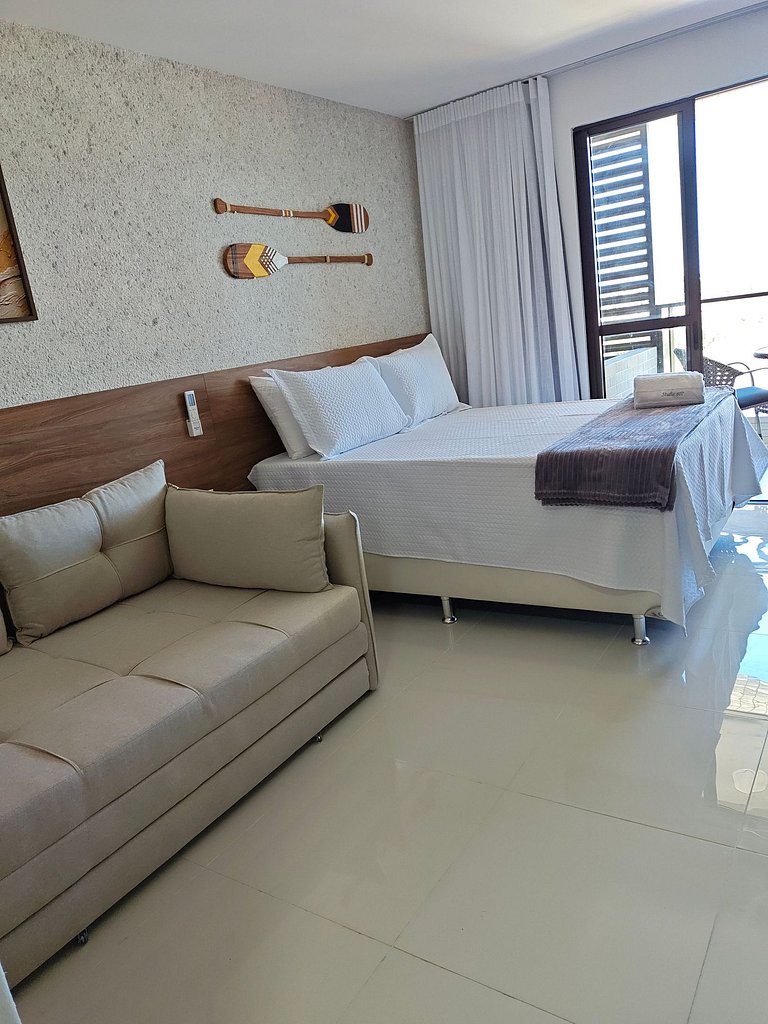 Studio Residencial Ilha de Mykonos - Unid 607