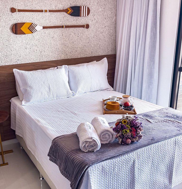 Studio Residencial Ilha de Mykonos - Unid 607