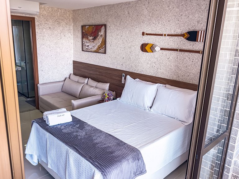 Studio Residencial Ilha de Mykonos - Unid 607