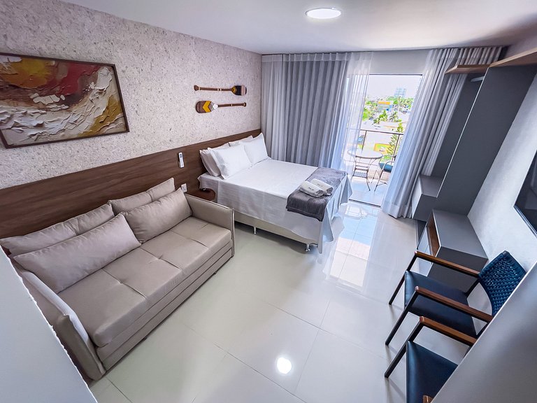 Studio Residencial Ilha de Mykonos - Unid 607