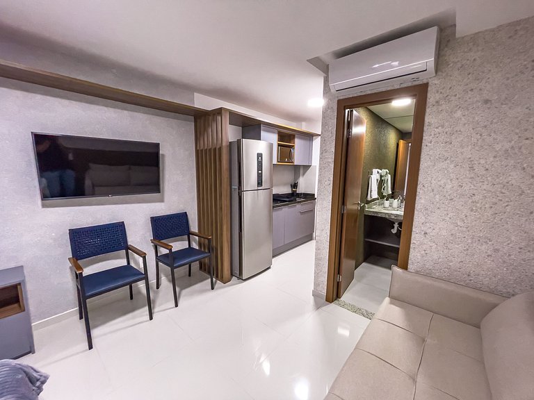 Studio Residencial Ilha de Mykonos - Unid 607