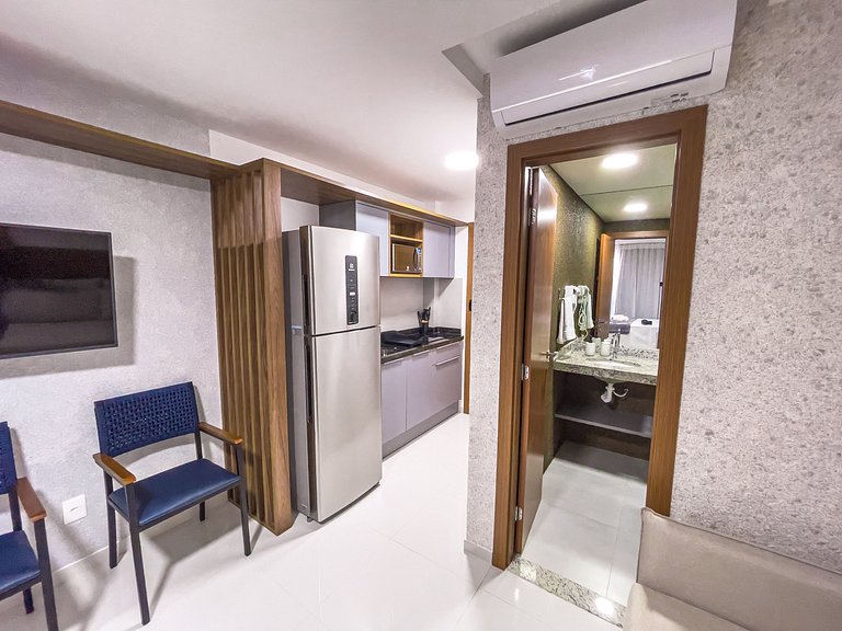 Studio Residencial Ilha de Mykonos - Unid 607