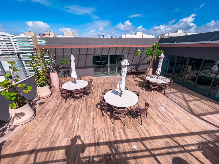 Art Studio - Praia de Armação - 30 m C/Varanda 424