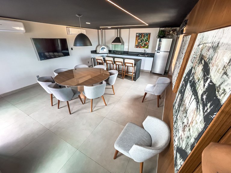 Art Studio - Praia de Armação - 30 m C/Varanda 424