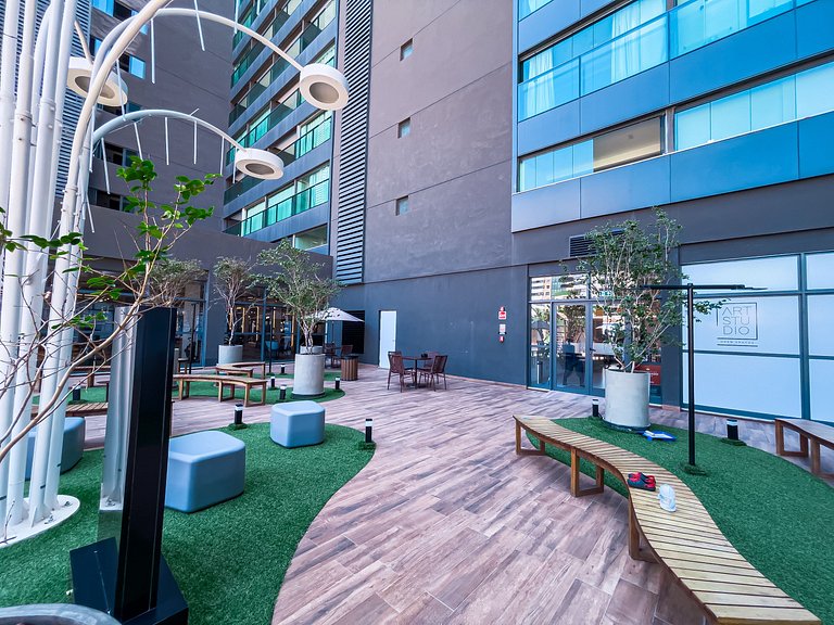 Viva Salvador no Art1029: Conforto e Rooftop