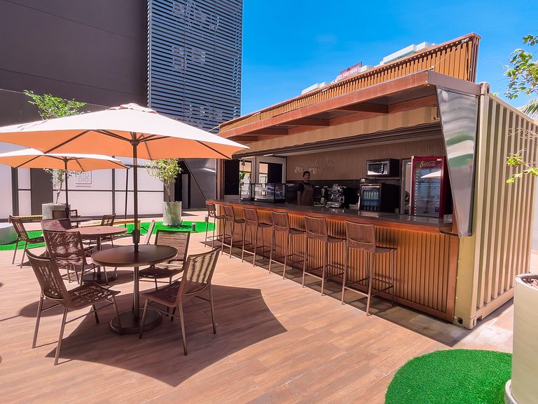 Experience Salvador at Art1029: Comfort and Rooftop