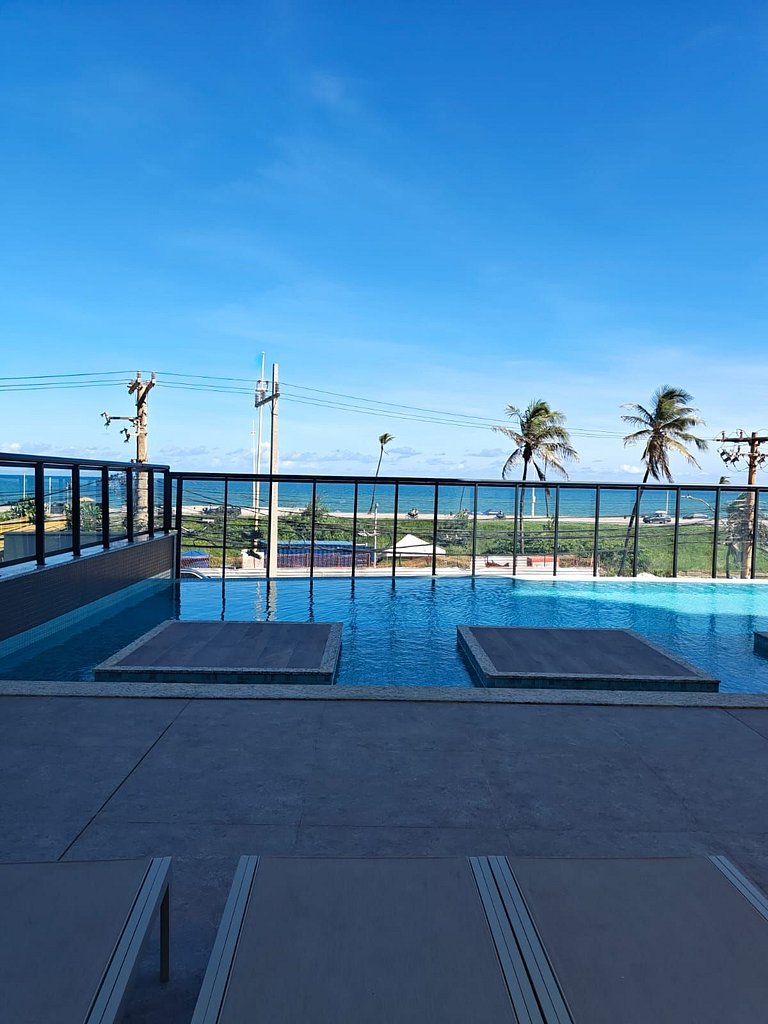 Beach Class Jaguaribe 1408: Vista Mar & Lazer