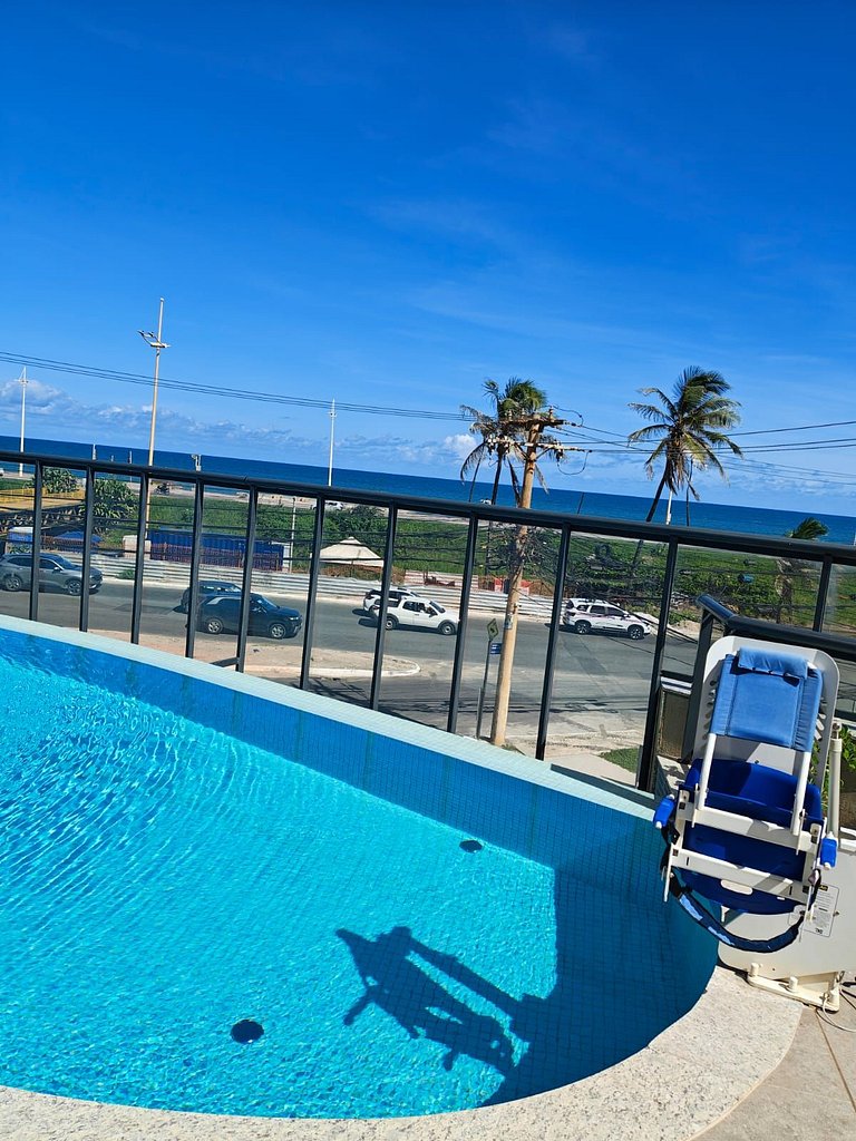 Beach Class Jaguaribe 1408: Vista Mar & Lazer