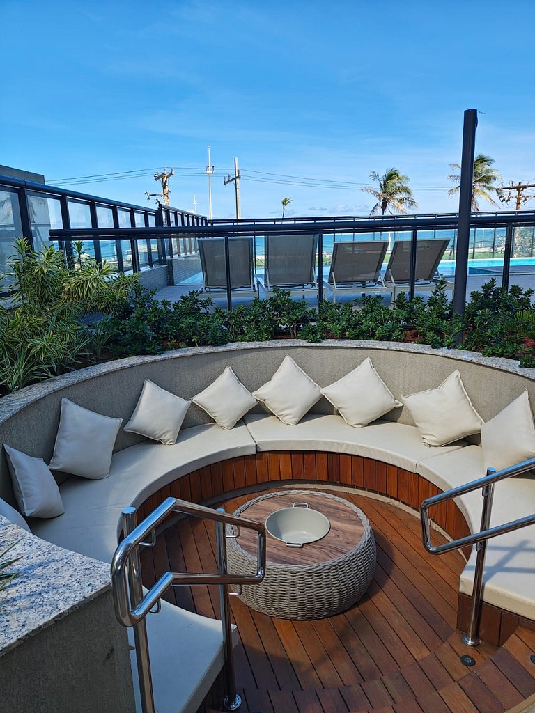 Beach Class Jaguaribe 1408: Vista Mar & Lazer