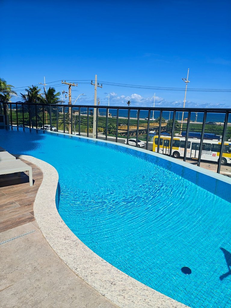 Beach Class Jaguaribe 1408: Vista Mar & Lazer