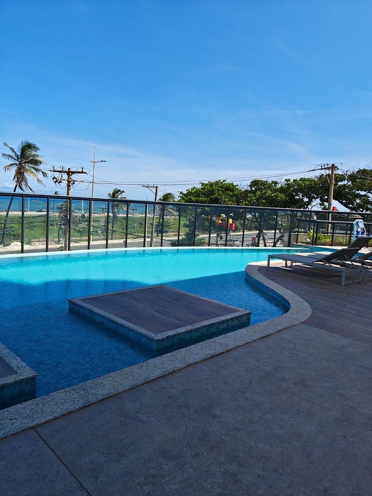 Beach Class Jaguaribe 1408: Vista Mar & Lazer