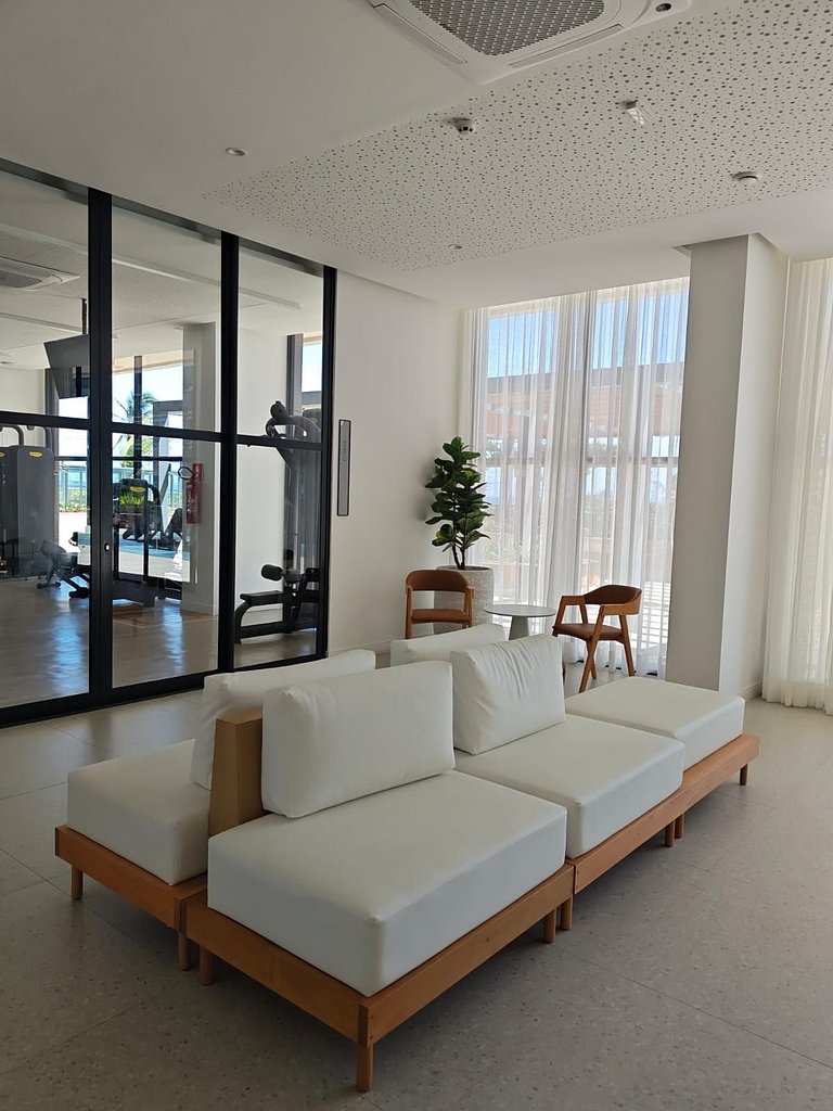 Beach Class Jaguaribe 1408: Vista Mar & Lazer