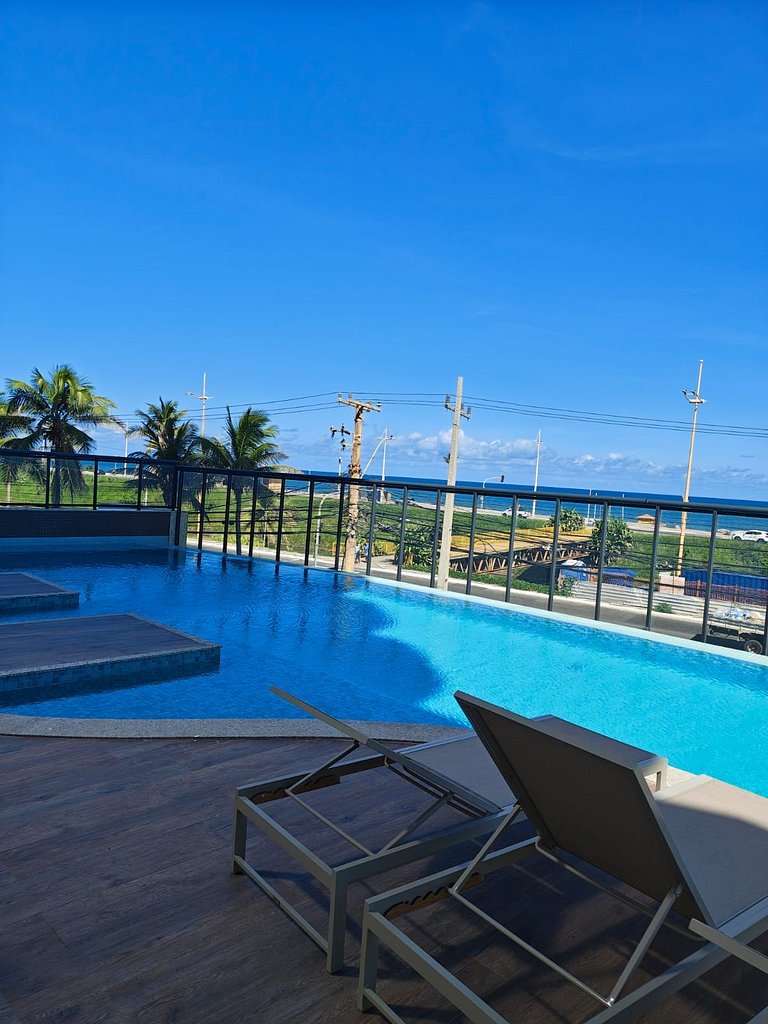 Beach Class Jaguaribe 1408: Vista Mar & Lazer