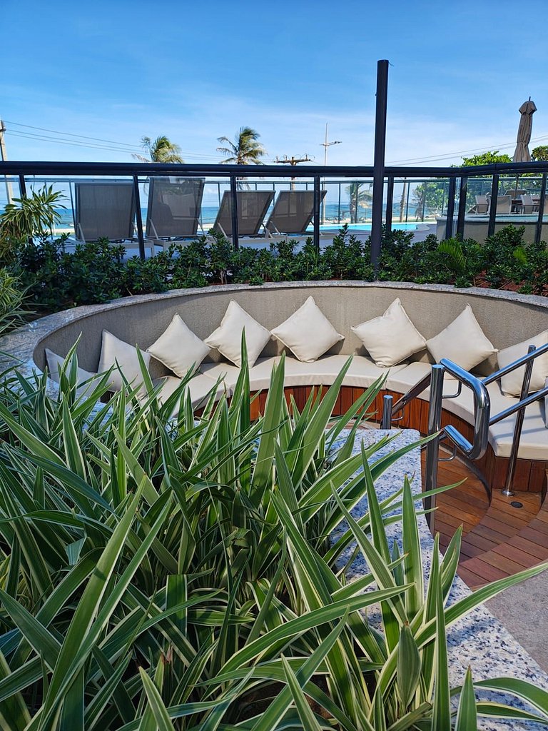 Beach Class Jaguaribe 1408: Vista Mar & Lazer