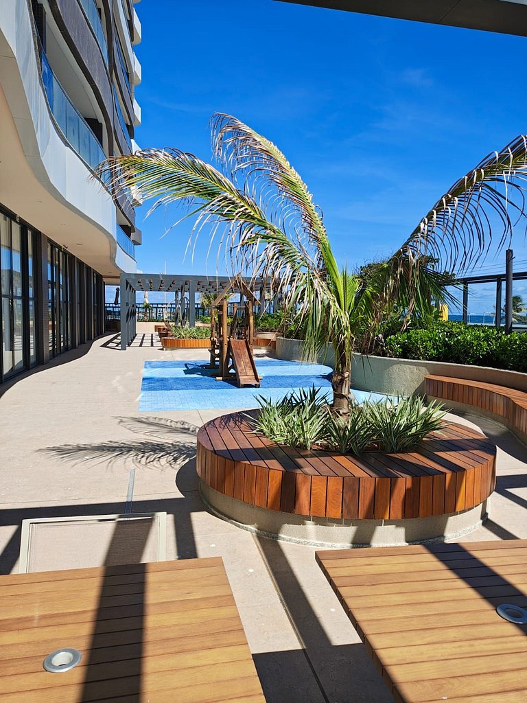 Beach Class Jaguaribe 1408: Vista Mar & Lazer