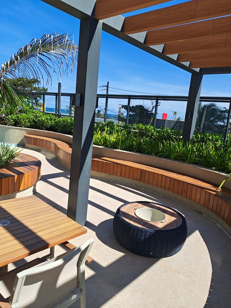 Beach Class Jaguaribe 1408: Vista Mar & Lazer