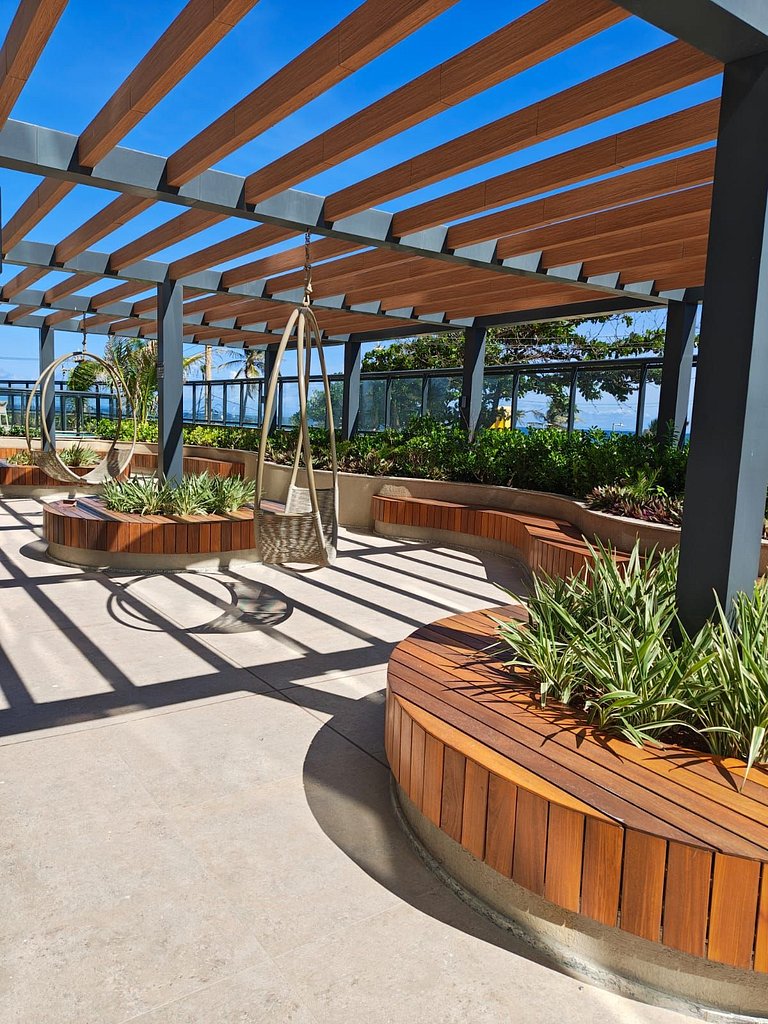 Beach Class Jaguaribe 1408: Vista Mar & Lazer