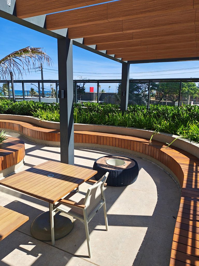 Beach Class Jaguaribe 1408: Vista Mar & Lazer