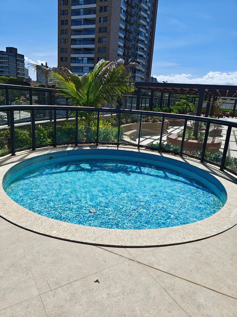 Beach Class Jaguaribe 1408: Vista Mar & Lazer