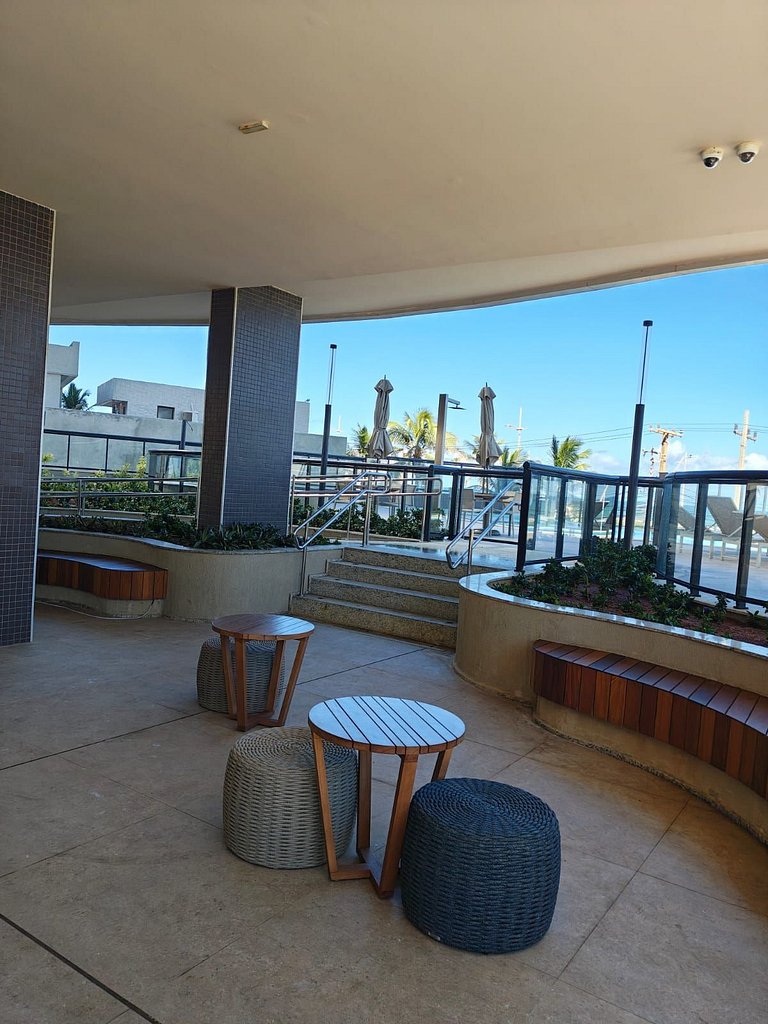 Beach Class Jaguaribe 1408: Vista Mar & Lazer