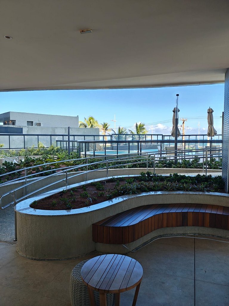 Beach Class Jaguaribe 1408: Vista Mar & Lazer