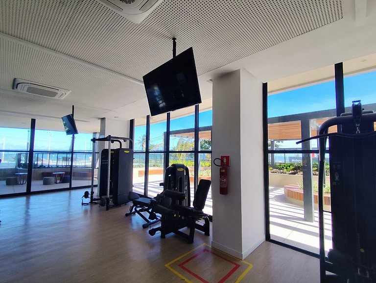 Beach Class Jaguaribe 1408: Vista Mar & Lazer