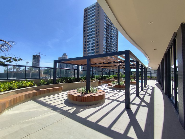 Beach Class Jaguaribe 1408: Vista Mar & Lazer