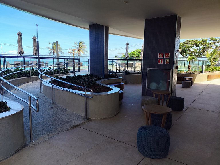 Beach Class Jaguaribe 1408: Vista Mar & Lazer