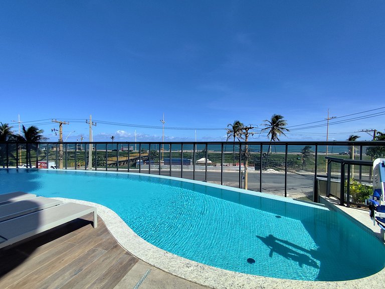 Beach Class Jaguaribe 1408: Vista Mar & Lazer