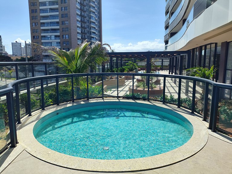 Beach Class Jaguaribe 1408: Vista Mar & Lazer