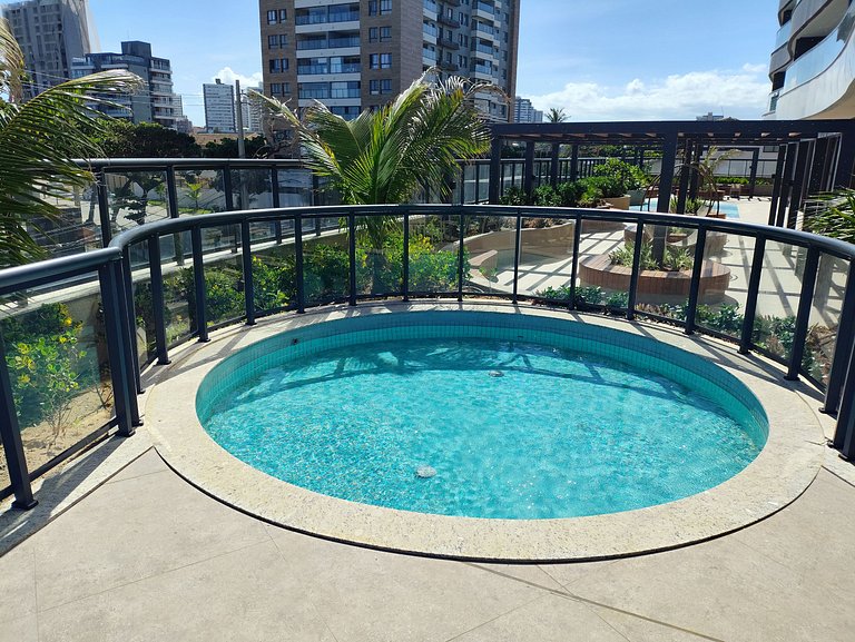 Beach Class Jaguaribe 1408: Vista Mar & Lazer