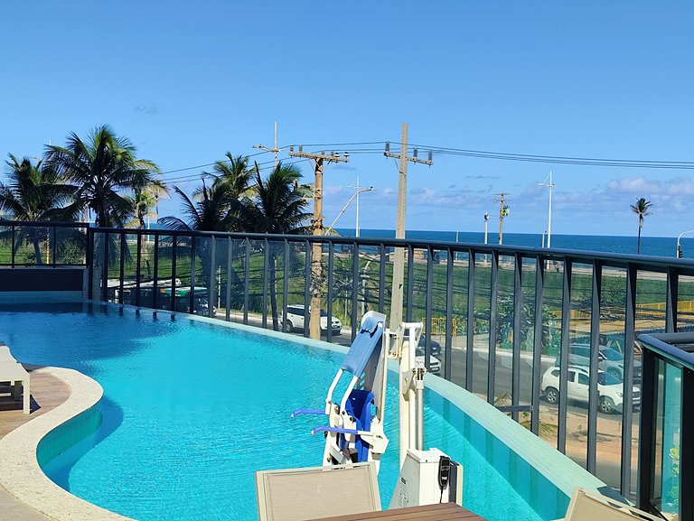 Beach Class Jaguaribe 1408: Vista Mar & Lazer