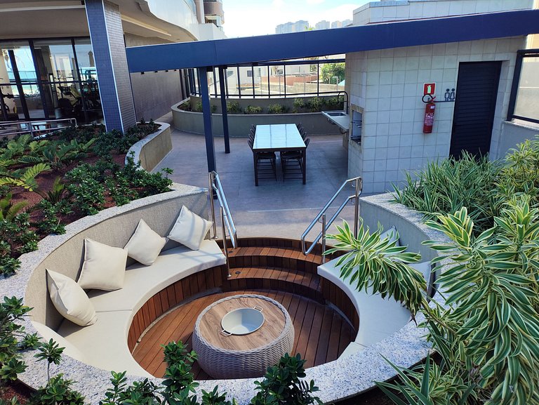 Beach Class Jaguaribe 1408: Vista Mar & Lazer