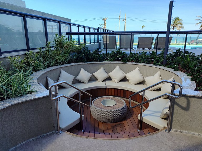 Beach Class Jaguaribe 1408: Vista Mar & Lazer