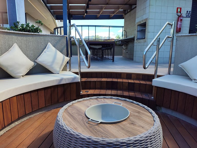 Beach Class Jaguaribe 1408: Vista Mar & Lazer