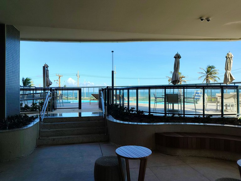 Beach Class Jaguaribe 1408: Vista Mar & Lazer