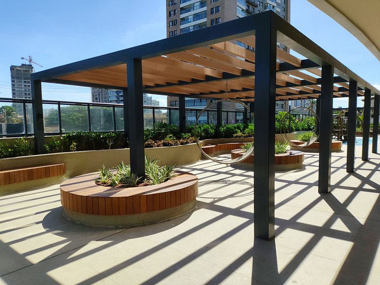 Beach Class Jaguaribe 1408: Vista Mar & Lazer