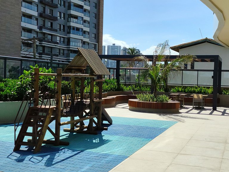 Beach Class Jaguaribe 1408: Vista Mar & Lazer