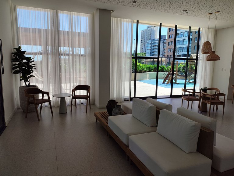 Beach Class Jaguaribe 1408: Vista Mar & Lazer