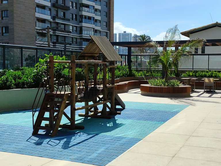 Beach Class Jaguaribe 1408: Vista Mar & Lazer