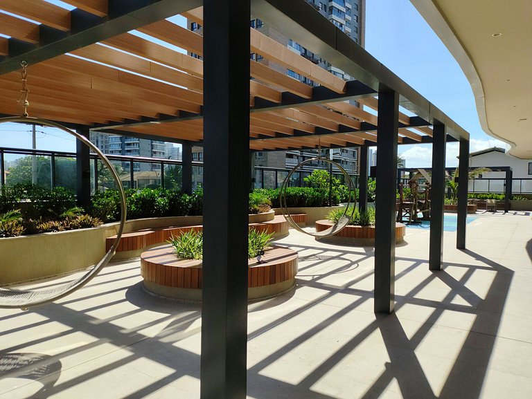 Beach Class Jaguaribe 1408: Vista Mar & Lazer