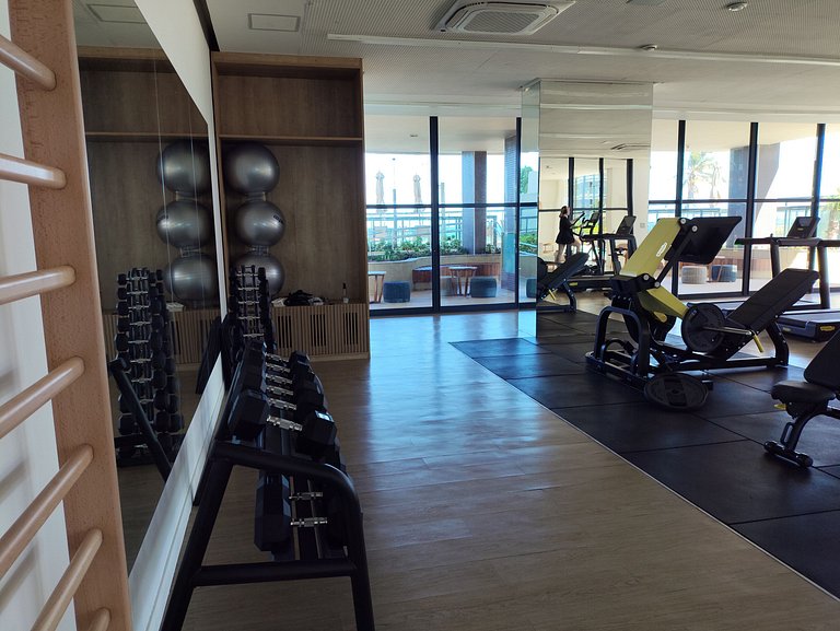 Beach Class Jaguaribe 1408: Vista Mar & Lazer