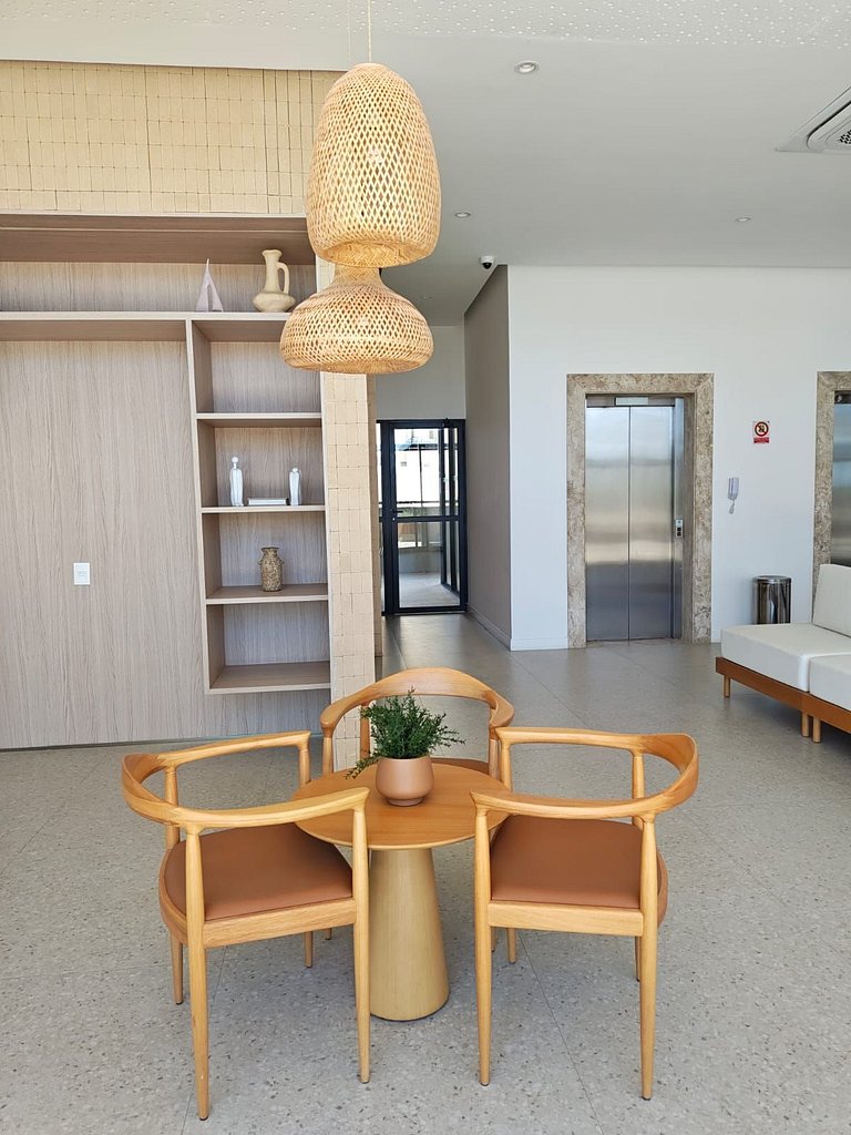 Beach Class Jaguaribe 1408: Vista Mar & Lazer