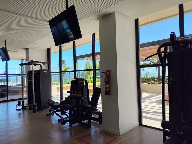 Beach Class Jaguaribe 1408: Vista Mar & Lazer