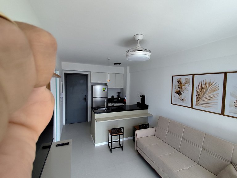 Beach Class Jaguaribe 1408: Vista Mar & Lazer