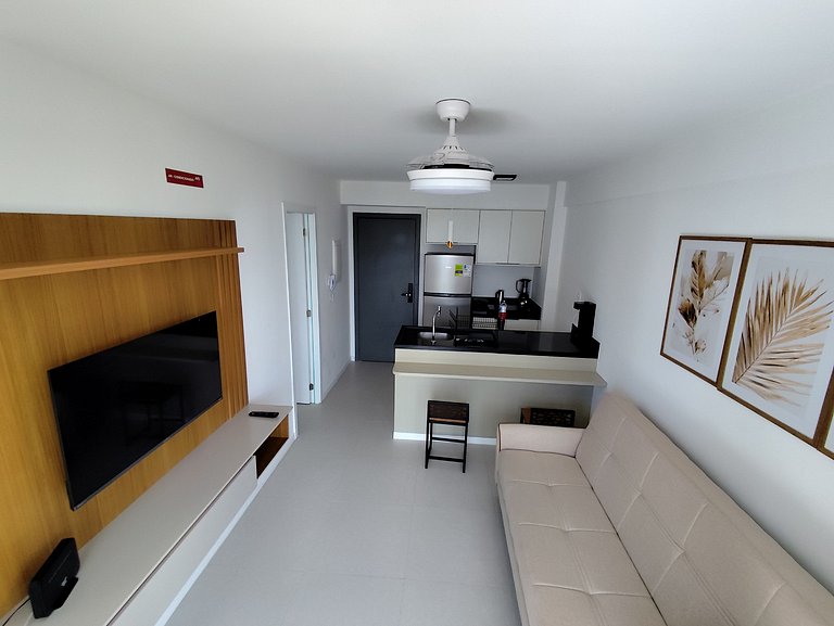 Beach Class Jaguaribe 1408: Vista Mar & Lazer