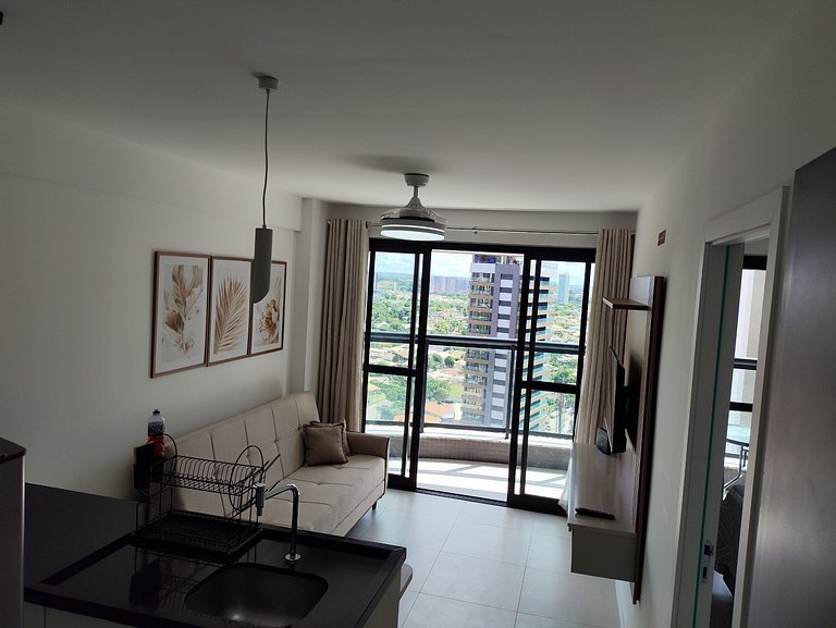 Beach Class Jaguaribe 1408: Vista Mar & Lazer